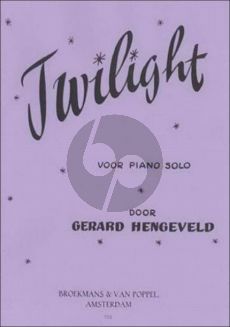 Hengeveld Twilight for Piano Solo