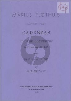 Cadenzas to Mozart's Pianoconcertos KV467 C-major and KV503 C-major