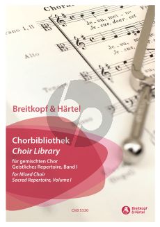 Breitkopf Chorbibliothek für Gemischten Chor Vol.1 Geistliches Repertoire