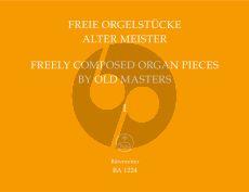 Album Freie Orgelstucke alter Meister Vol.1 (37 Präludien, Fugen, Fantasien und Toccaten in der Reihenfolge der Tonarten. Viele Kompositionen manualiter) (Herausgegeben von Adolf Graf)