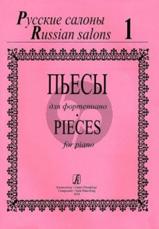 Album Russian Salons - Pieces for Piano Solo Vol.1