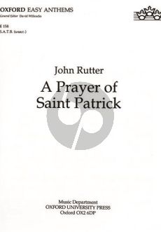Rutter A Prayer of Saint Patrick SATB