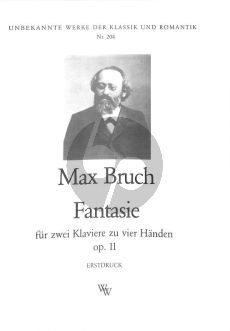 Bruch Fantasie Op.11 for 2 Pianos (Playing Score 2 Copies needed for performance)