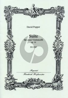 Popper Suite Op.16 2 Violoncellos