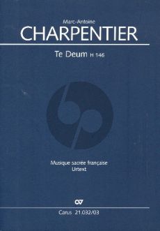 Charpentier Te Deum H 146 Soli-Chor-Orchester Klavierauszug (Hans Ryschawy)