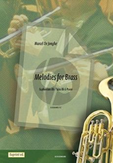 Jonghe Melodies for Brass Euphonium or Tuba in Bb and Piano