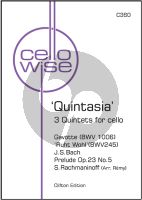 Quintasia - 3 Quintets for 5 Violoncellos Study Score (edited and arranged by J. Remy))