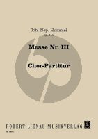 Mass No. 3 in D major