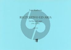 Karlsson Recitativo ed aria for Flute and Organ