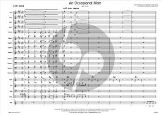 Blaine Martin An Occasional Man for Jazz Ensemble with Vocal Score and Parts (Transcribed and Adapted by Myles Collins)