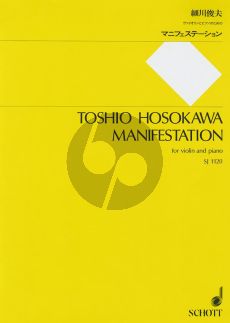 Hosokawa Manifestation for Violin and Piano (19681)