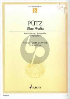 Blue Waltz for Viola and Piano