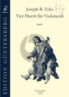 4 Duetti Vol.1 (Duetto G-major and D-major) (2 Violoncellos) (ed. G.von Zadow)