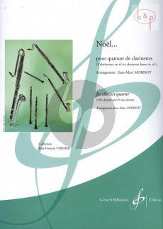 Noel... (3 Clar.[Bb]-Bass Clar.) (Score/Parts) (arr. Jean Marc Morisot)