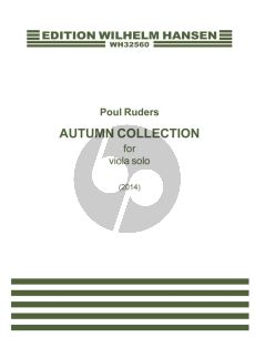 Ruders Autumn Collection for Viola Solo