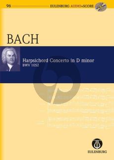 Bach Concerto d-minor BWV 1052 Harpsichord and Orchestra) Study Score