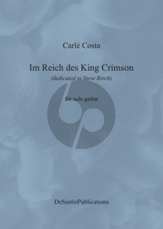 Costa Im Reich des King Crimson (dedicated to Steve Reich) Guitar solo