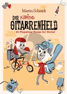 Schmidt Der kleine Gitarrenheld (Ein Playalong Buch für Kinder und Gitarrenanfänger!) (Book with Audio online)