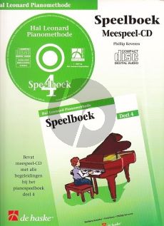 Piano Methode Vol.4 CD bij Speelboek (Alleen de Meespeel-Cd) (Barbara Kreader - Fred Kern - Phillip Keveren)