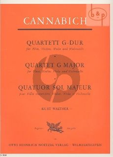 Quartet G-major (Flute-Vi.-Va.-Vc.)