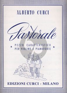 Curci Pastorale for Violin and Piano