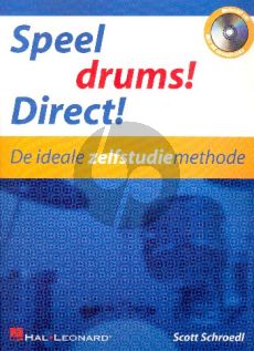 Schroedl Speel Drums Direct! Bk-Cd (De ideale zelfstudie methode)