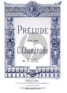 Chaminade Prelude Op.78 for Organ