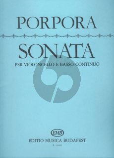 Porpora Sonata F-Major for Violoncello and Piano (Edited by Máriássy István, Pejtsik Árpád)