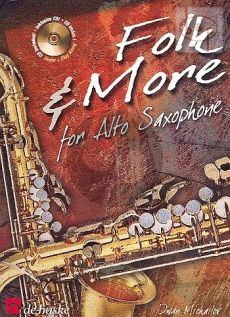 Folk & More for Alto Saxophone Book with CD