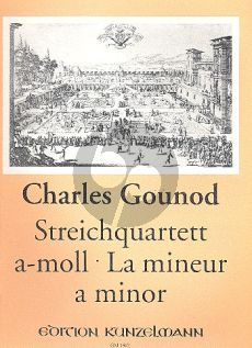 Gounod Quartet a-minor 2 Vi.-Va.-Vc. (Parts)