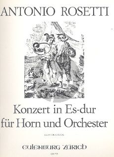 Rosetti Concerto Es-dur (Kaul III/36, Murray C49) Horn-Orchester (KA) (Bernhard Pauler)