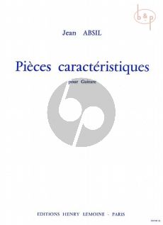 Pieces Caracteristiques pour Guitare