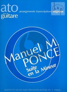 Suite en la mineur pour Guitare