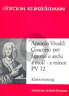 Vivaldi Concerto a-minor RV 497 (PV 72) Fagott-Streicher-Bc (KA.) (Nagy-Hara)