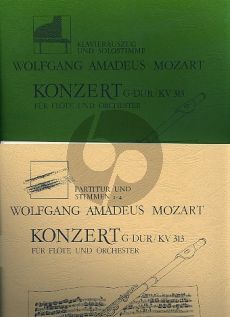 Mozart Konzert G-dur KV 313 4 Flöten (Part./Stimmen)