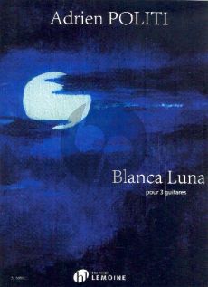 Politi Blanca Luna 3 Guitares