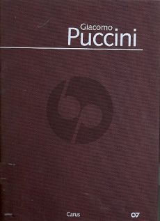 Puccini Messa a 4 Voici (Messa di Gloria) Soli-Choir-Orchestra Full Score (Bound edition) (Dieter Schickling)