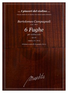 Campagnoli 6 Fughe Op. 10 Violin solo (Alessandro Bares)