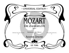 Mozart Die Zauberflote Vol.2 Piano 4 Hds. (transc. Alexander Zemlinsky)