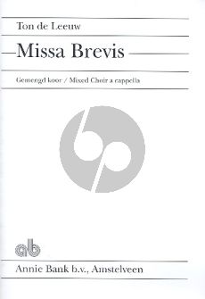 Leeuw Missa Brevis SATB