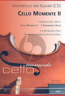 Konig Cello-Momente Band 2 Violoncello und Klavier (Buch mit CD)