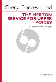 Frances-Hoad The Merton Service For Upper Voices (SA) with Organ