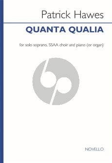 Hawes Quanta Qualia Soprano-SSAA-Piano