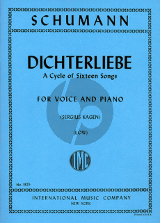 Schumann Dichterliebe Op.48 (A Cycle of 16 Songs) (Low Voice) (Kagen)