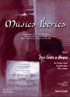 Costa y Hugas Complete Works for Guitar (Musica Iberica Vol.4) (edited by Rafael Catala)