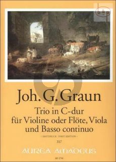 Trio C-major (Vi.[Fl.]-Va.-Bc) (Score/Parts) (edited by Michael Jappe)