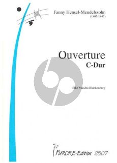 Hensel F. Ouverture C-Dur Orchester Partitur