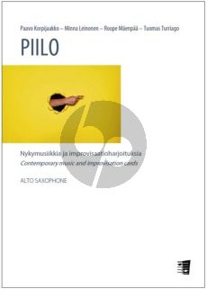 Piilo - Contemporary Music and Improvisation Cards for Alto Saxophone