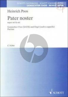 Pater Noster super-mi-fa-mi