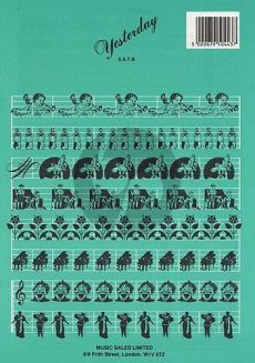 Lennon-McCartney Yesterday SATB-Piano